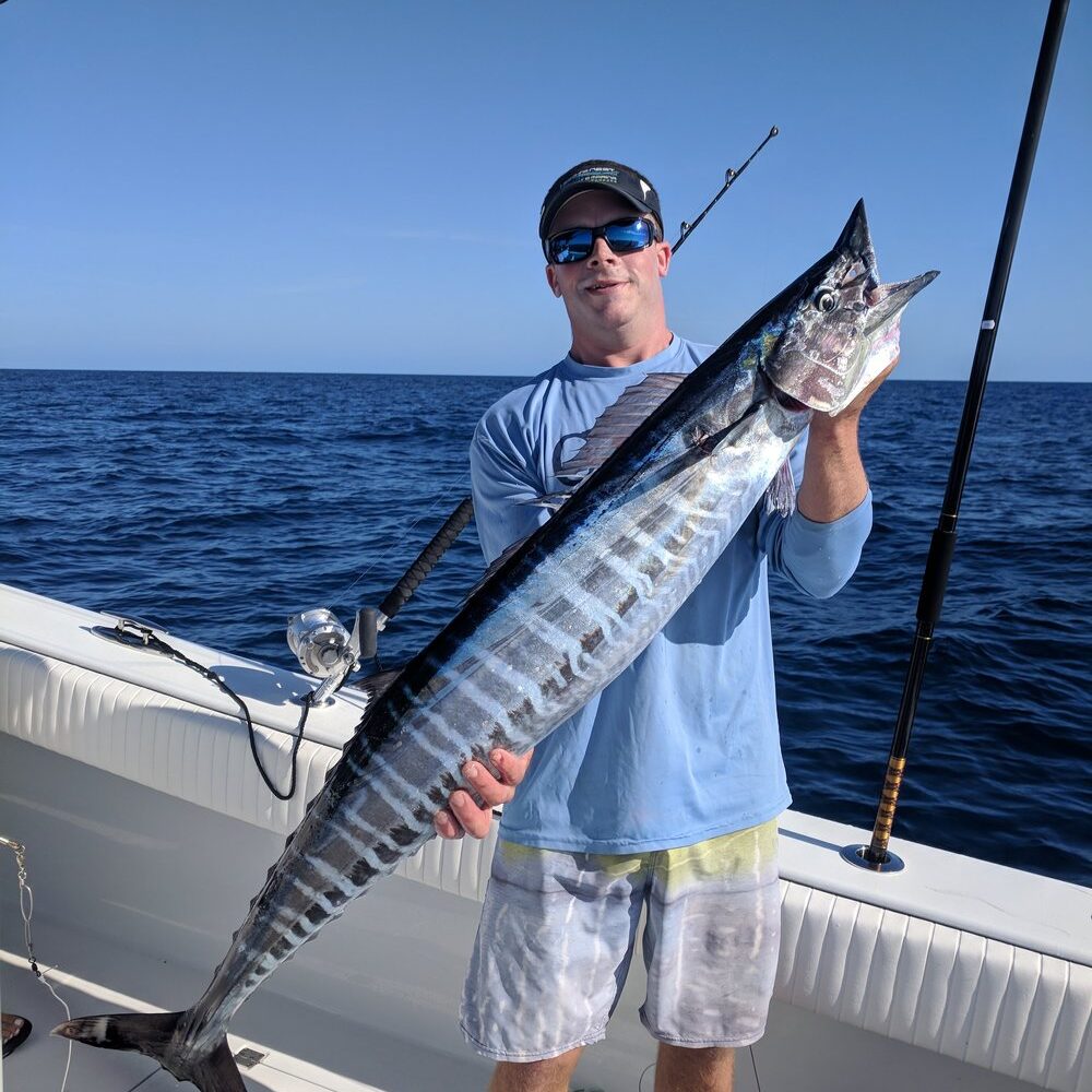 Josh with Wahoo Josh with Wahoo