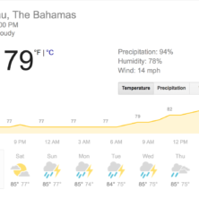 Weather conditions